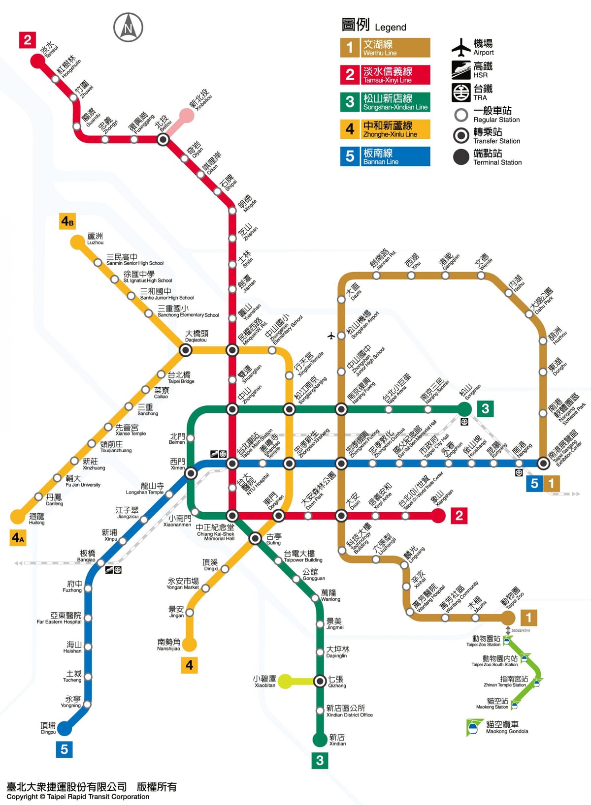 מפה של xinyi district