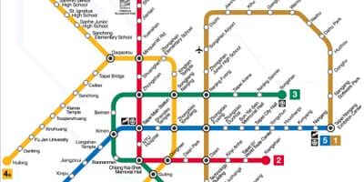טייפה mrt קו מפה