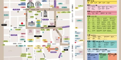 Ximending הקניות מפה