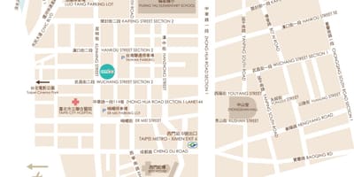 Ximending טייפה מפה